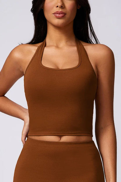 Halterneck Running Fitness Yoga Sports Bras