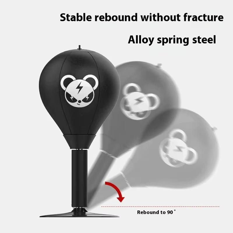 Punchpro Mini™ – Desktop Boxing Speed Ball for Stress Relief & Fun Anywhere