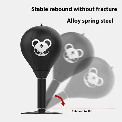 Punchpro Mini™ – Desktop Boxing Speed Ball for Stress Relief & Fun Anywhere